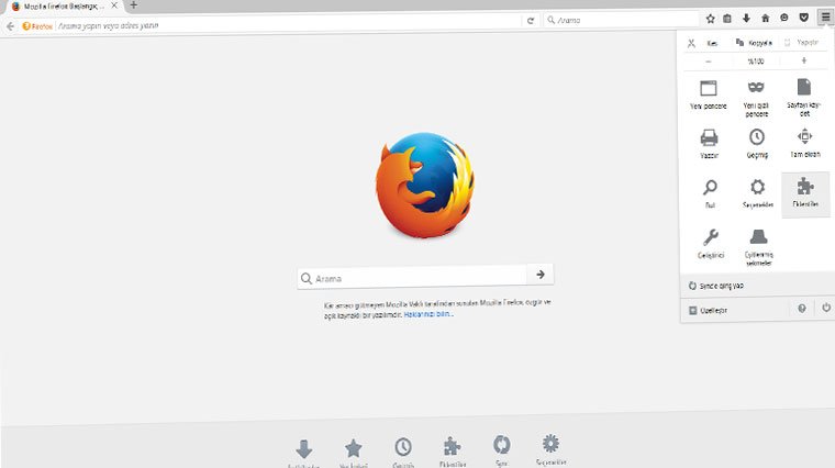Firefox eklentilerinin tamamına yakını çalışmıyor