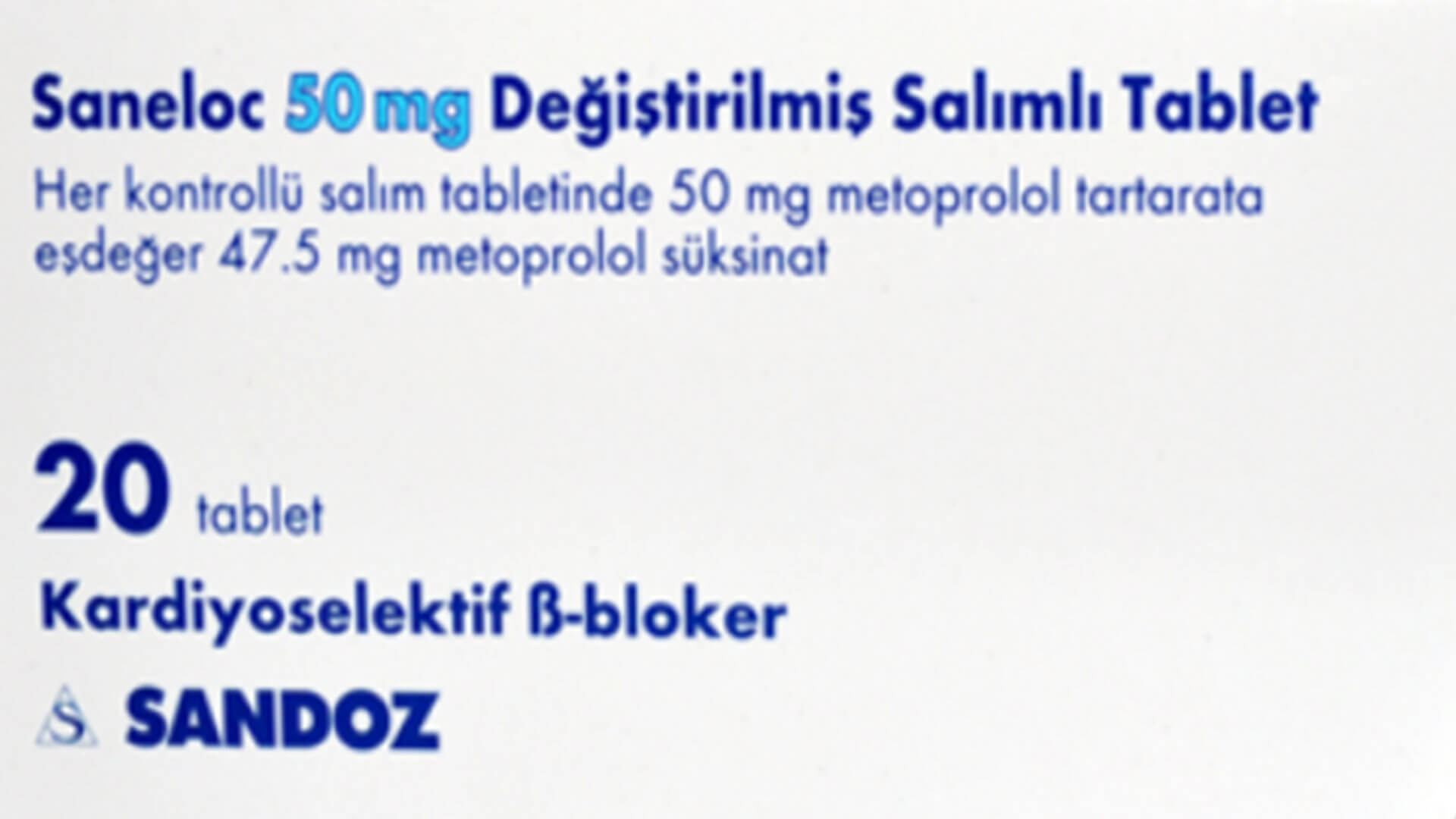 Saneloc 50 mg