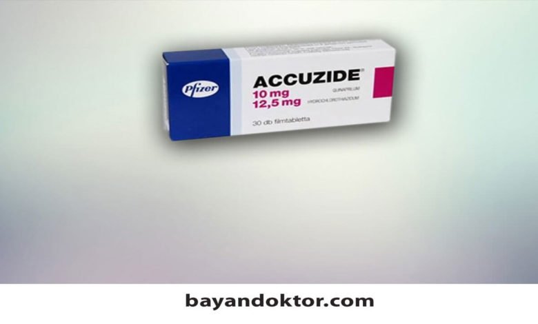 Accuzide 20 mg/12,5 mg 30 Film Tablet Nedir?