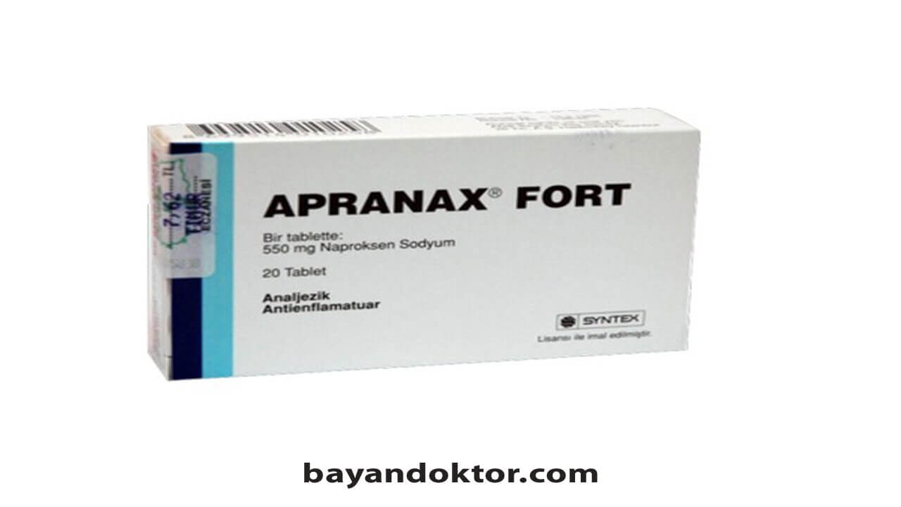 Apranax Forte 550 mg Nedir? Ne İşe Yarar?