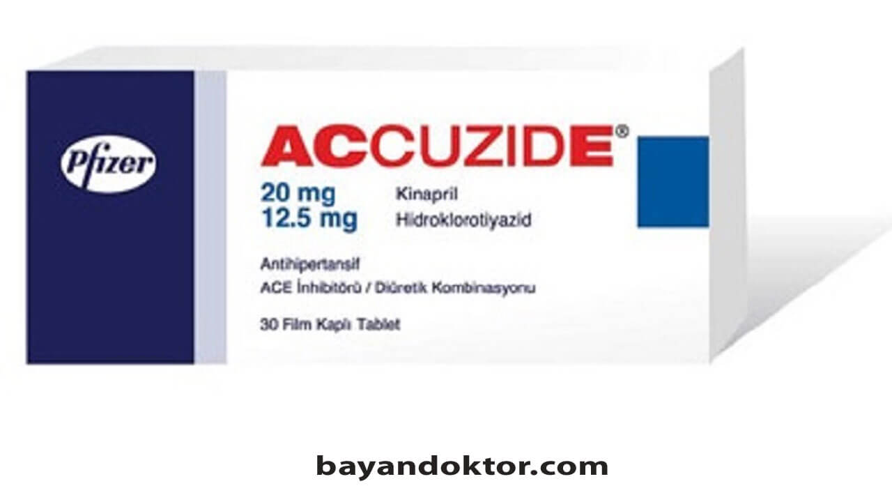 Accuzide 20 mg/12,5 mg 30 Film Tablet Nedir?