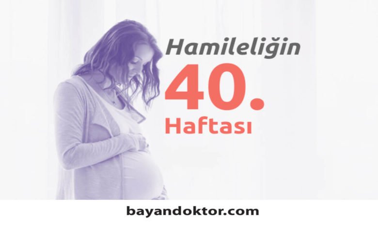 40. Hafta Gebelik – Hafta Hafta Hamilelik