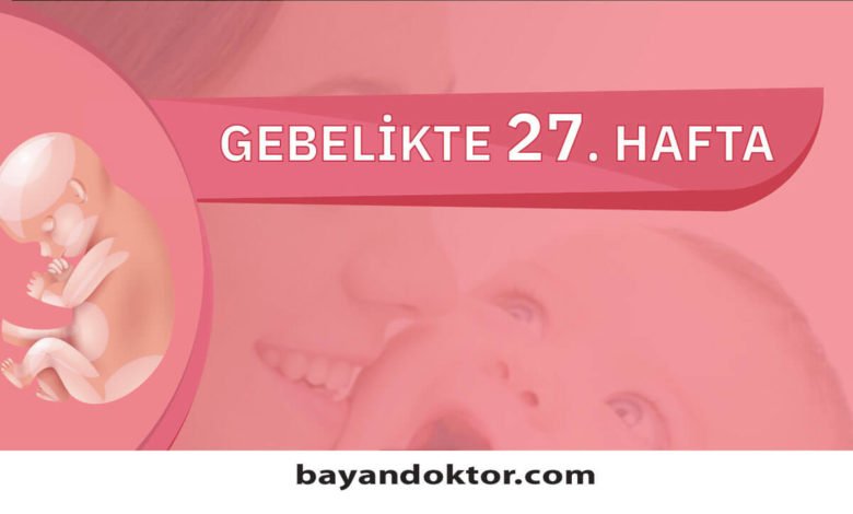 27. Hafta Gebelik – Hafta Hafta Hamilelik