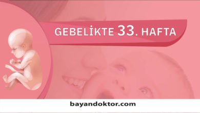 33. Hafta Gebelik – Hafta Hafta Hamilelik