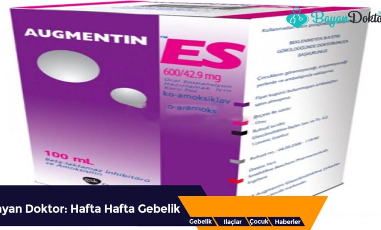 Augmentin Es 600/42,9 mg 100 ml Süspansiyon Nedir? Ne İşe Yarar?