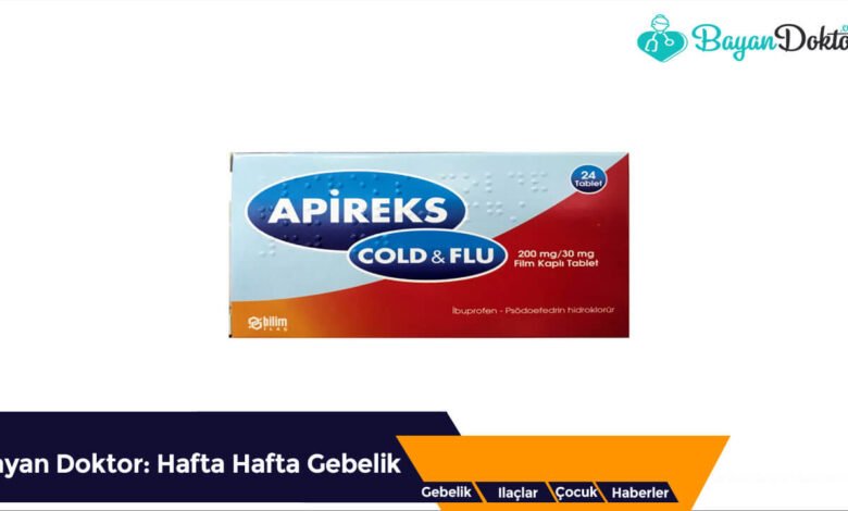 Apireks Cold&Flu 200 mg/30 mg 24 Film Kaplı Tablet Nedir? Ne İşe Yarar?