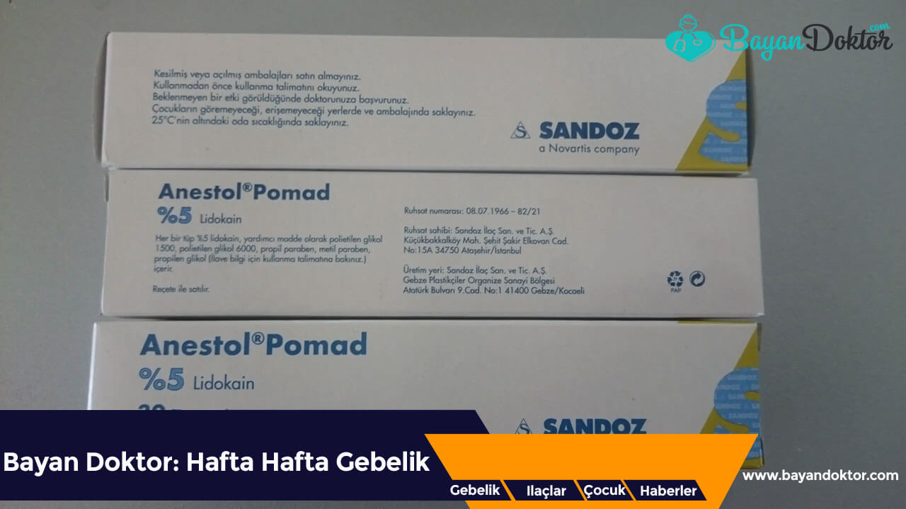 Anestol %5 30 g Pomad Nedir? Ne İşe Yarar?