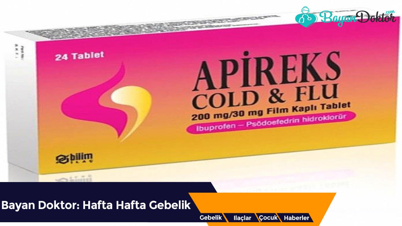 Apireks Cold&Flu 200 mg/30 mg 24 Film Kaplı Tablet Nedir? Ne İşe Yarar?