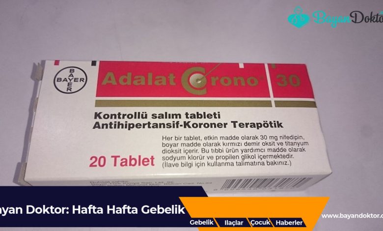 Adalat Crono 30 mg 20 Kontrollü Salım Tablet Nedir? Ne İşe Yarar?
