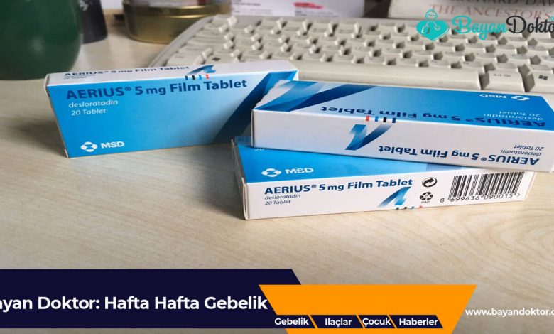 Aerius 5 mg 20 film tablet nedir? Ne işe yarar?