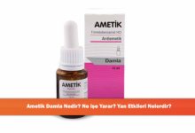 Ametik Damla Nedir? Ne işe Yarar? Yan Etkileri Nelerdir?