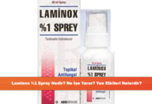 Laminox %1 Sprey Nedir? Ne İşe Yarar? Yan Etkileri Nelerdir?