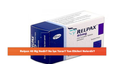 Relpax 40 Mg Nedir? Ne İşe Yarar? Yan Etkileri Nelerdir?