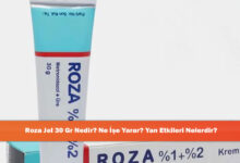 Roza Jel 30 Gr Nedir? Ne İşe Yarar? Yan Etkileri Nelerdir?